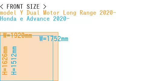 #model Y Dual Motor Long Range 2020- + Honda e Advance 2020-